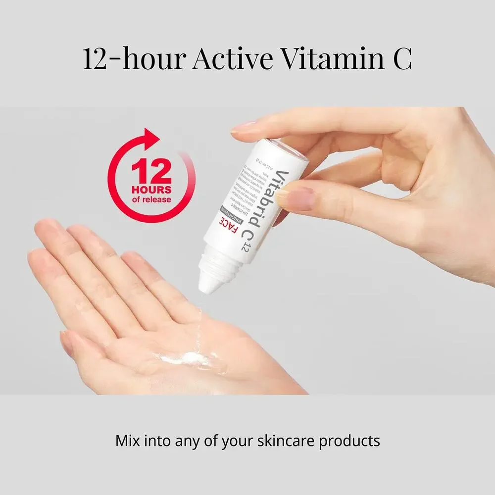 Vitabrid C12 Face Brightening 3-Pack Bundle 12H Vitamin C Powder ($204 Value)